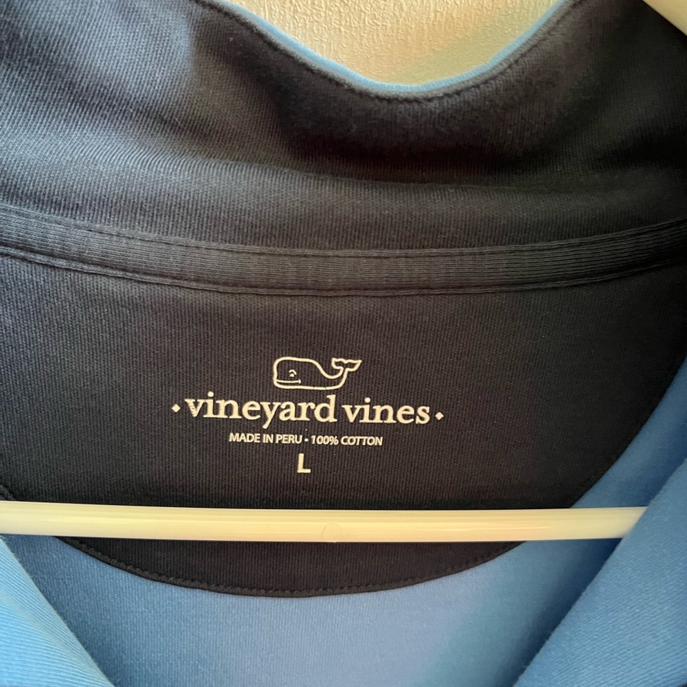 Mens Vineyard Vines Large 1/4 zip